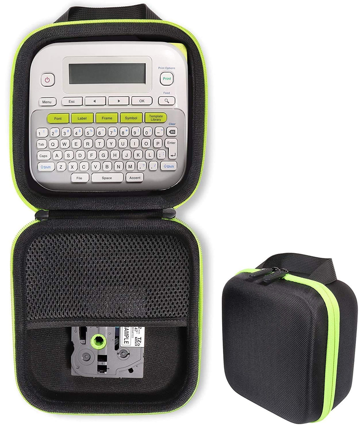 CaseSack Label Maker Case Customized for Brother P-Touch, PTD220, PTD210, Easy-to-Use Label Maker