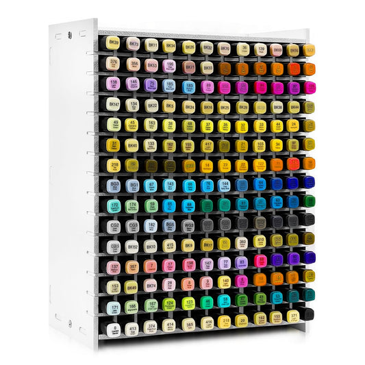 Marker Organizer,180 Slots Marker Holder Organizer with Removable Divider