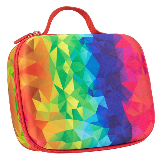 ZIPIT Jumbo Pencil Case, Cute Aesthetic Large Capacity Pencil Box, Colorful