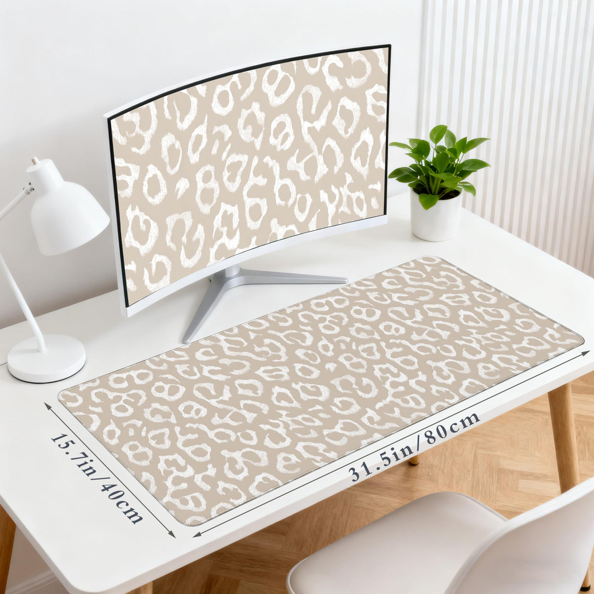 TIRANVERA Desk Cover Mat, XXL Large Mouse Pad, Computer Laptop Mat Desk Decor for Office Game Home