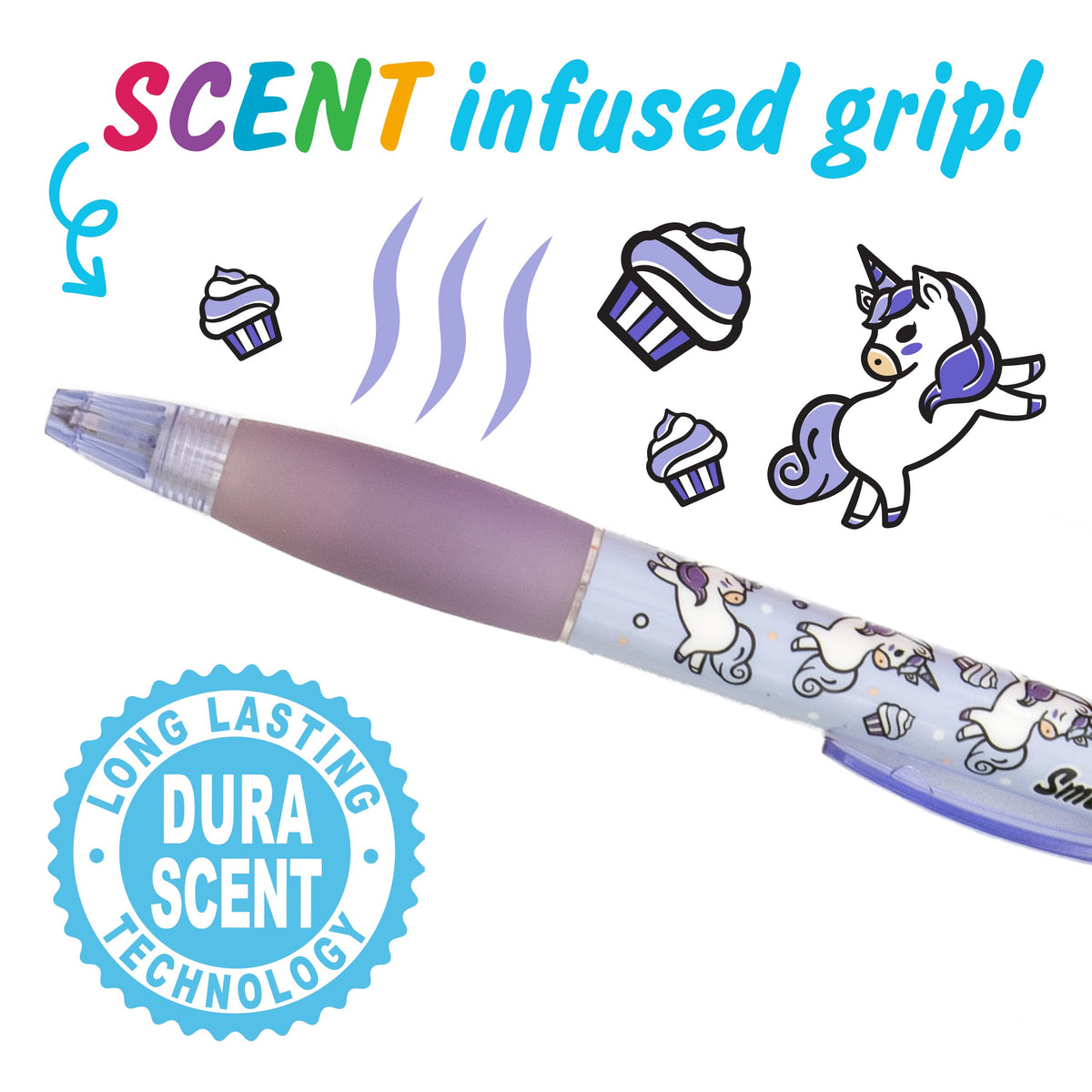 Mechanical Smencils (2 Pack) - Patented Gourmet Scented Mechanical Pencils, 8 Count, Medium Point
