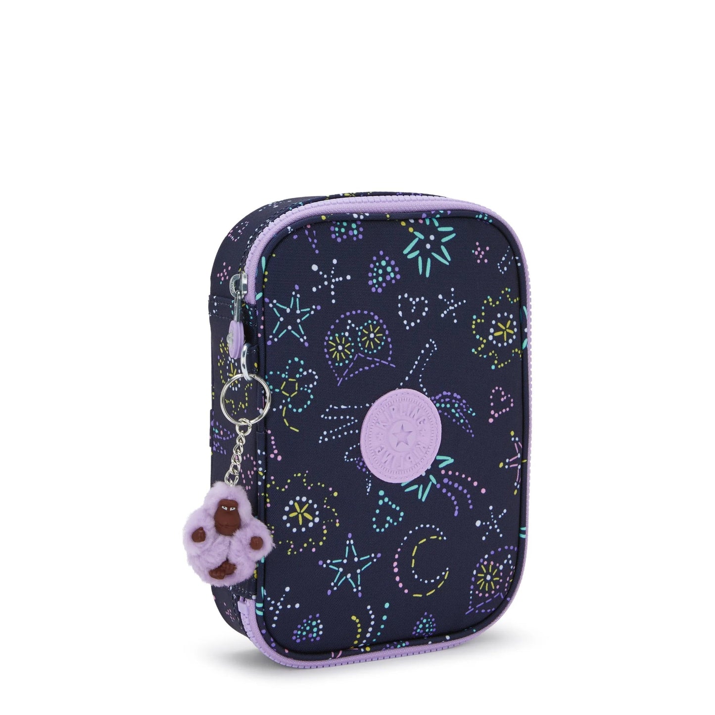 Kipling Women's 100 Pens Printed Case, Organize Accessories, Art Supplies, Makeup, Travel Organizer