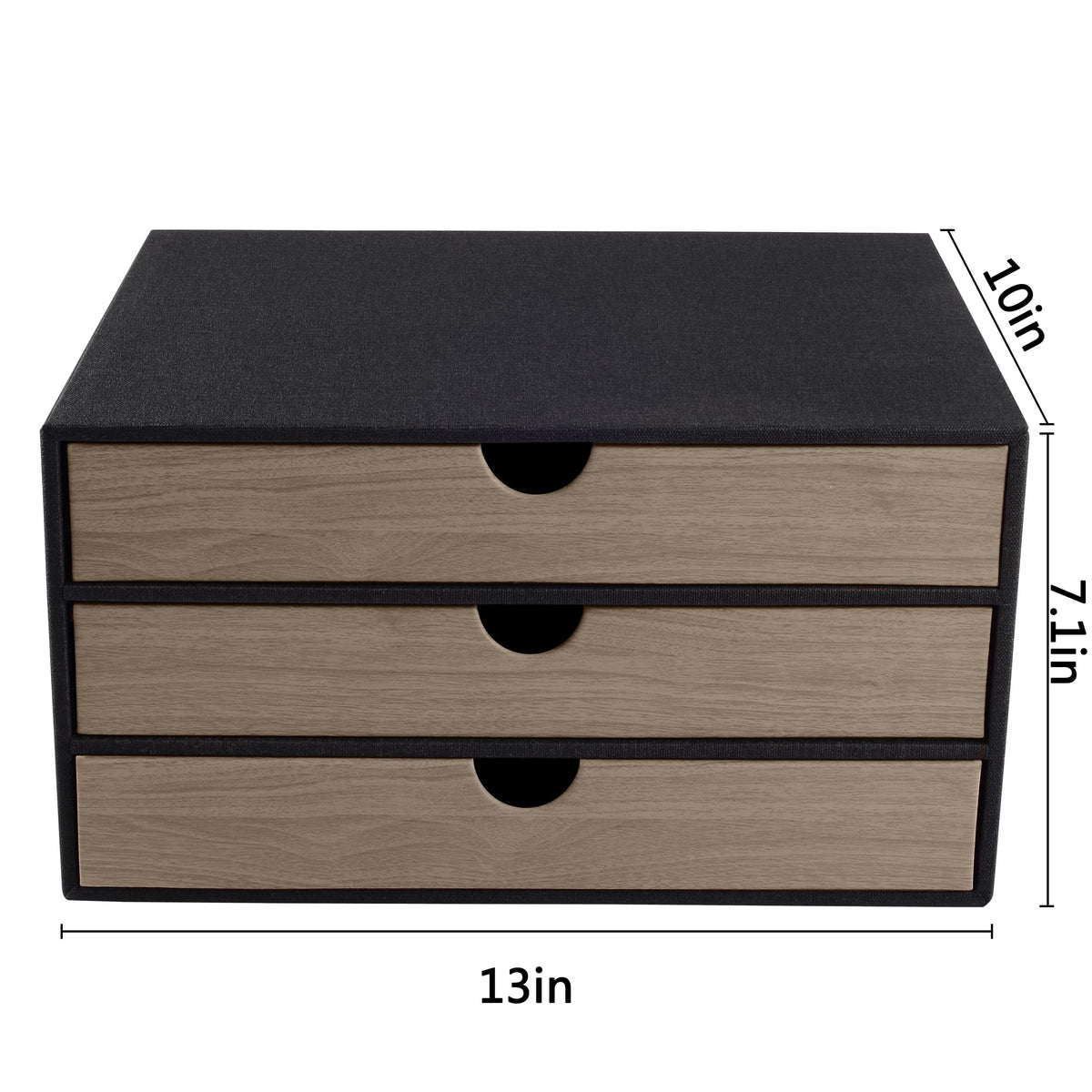 RHCSZ Fashion Multicolor Collocation Leather Desk Organizer File Cabinet Executive Office Supplies