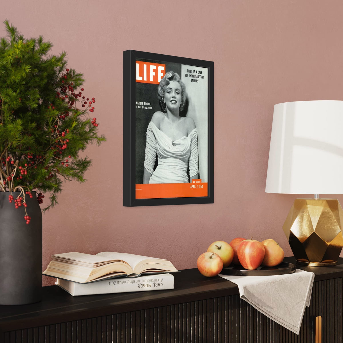 CountryArtHouse LIFE Magazine Solid Wood Picture Frame - Complete with Acrylic, Backing, and