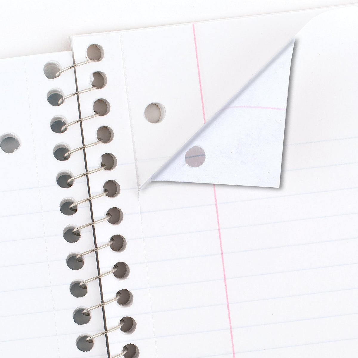 Mead Spiral Notebook, 6 Pack, 1 Subject, Wide Ruled Paper, 7-1/2" x 10-1/2", 70 Sheets per