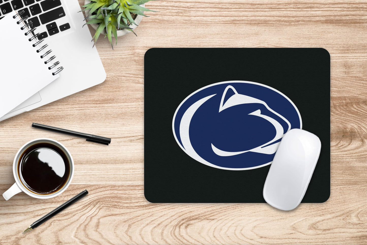 Mouse Pad, Fabric, Penn State University Standard/Classic Black