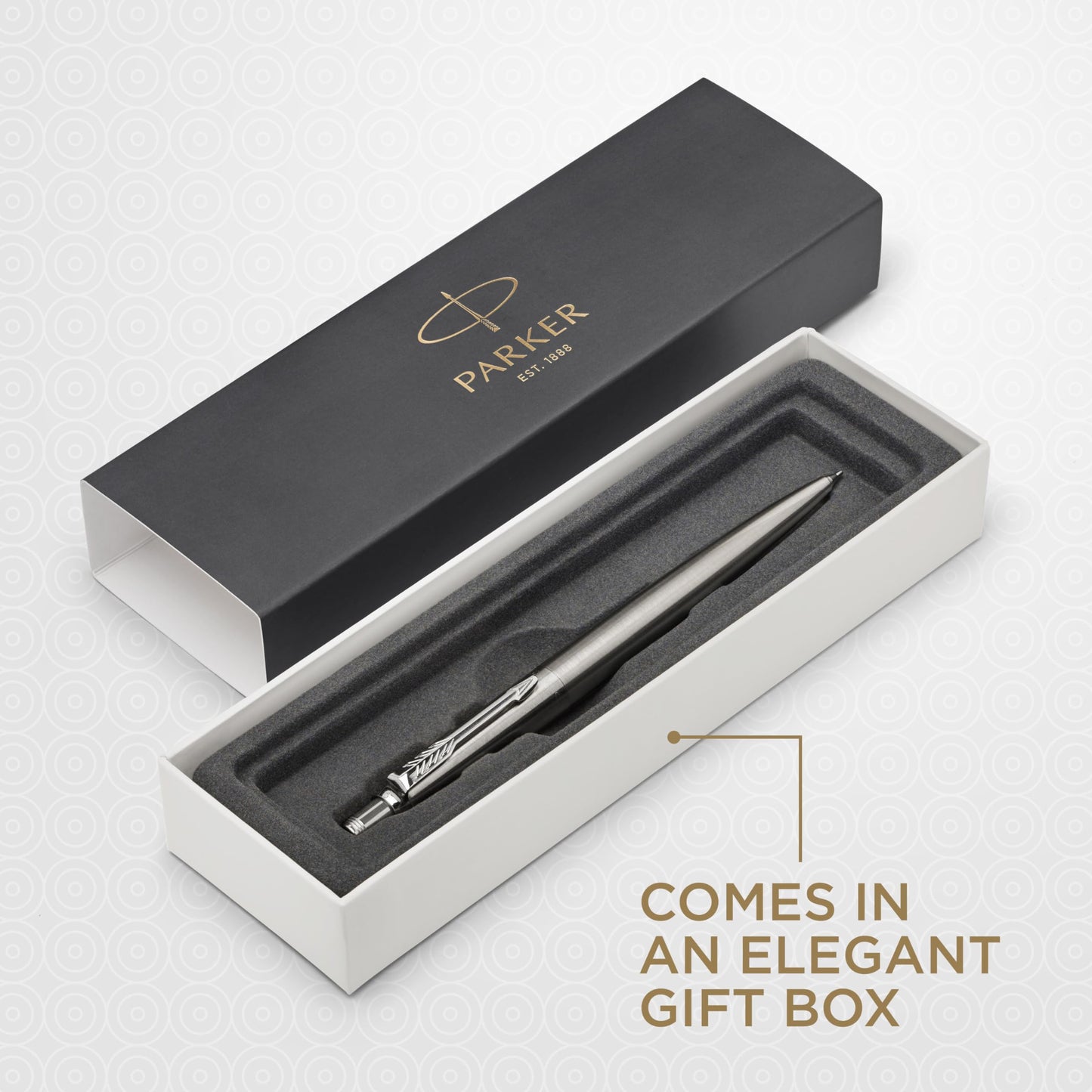 Parker Jotter Mechanical Pencil, Stainless Steel with Chrome Trim, 0.5mm, HB #2 - Smooth Writing