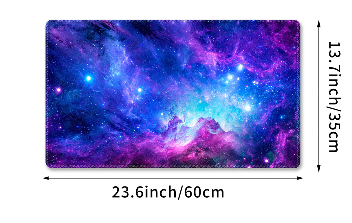 Extra Large Heavy Mouse Pad - Thick, Water-Resistant Desk Mat with Non-Slip Rubber Base - Ideal for