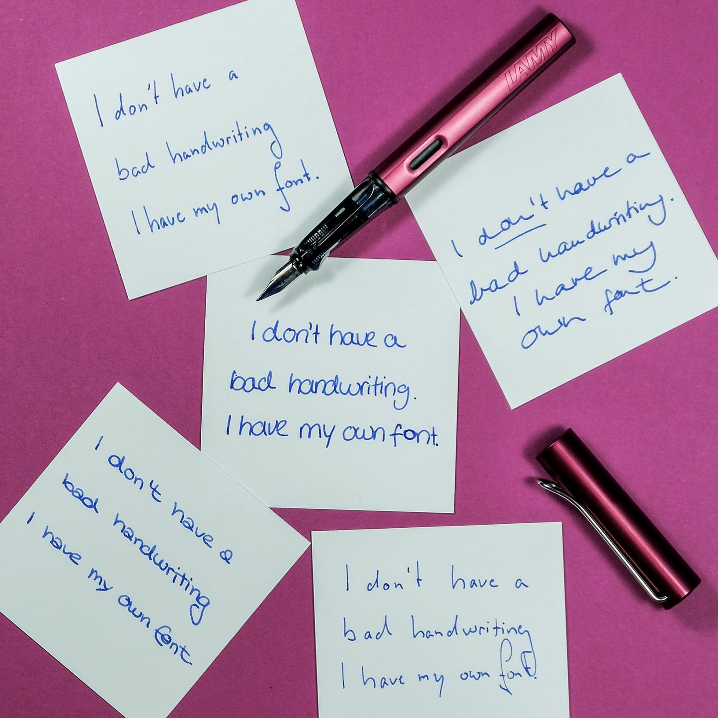 Lamy Al Star Fountain Pen - Ocean Blue Fine