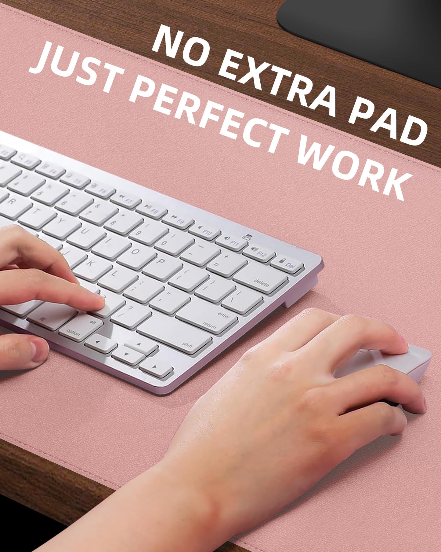 Desk Pad Mat - Leather Desk Pad Protector for Office and Home - Desk Organization and Accessories