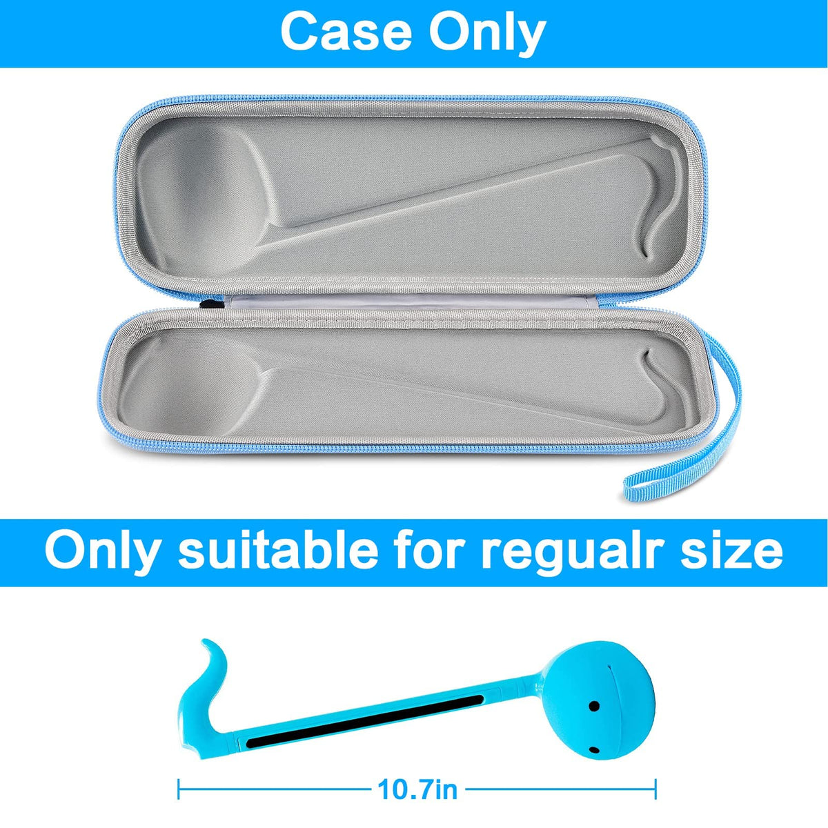 casmilee Hard Case for Regular Size Otamatone, Box Only