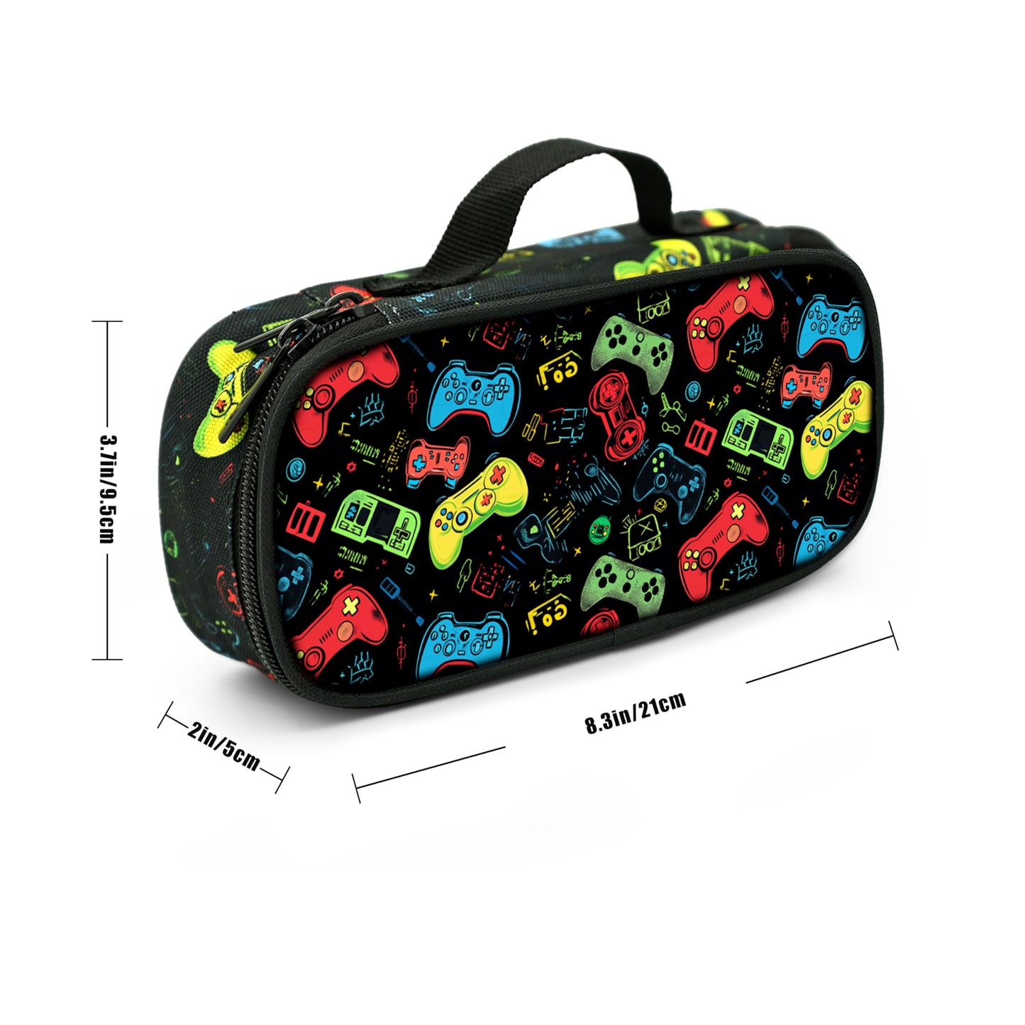 Droerfes Game Pencil Case Pencil Pouch Large Capacity Pen Bag School Office Organizer Stationery