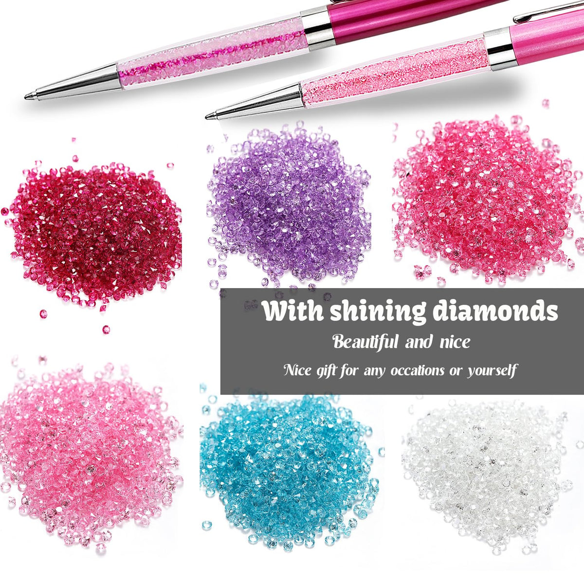 Personalized Ballpoint Pens - Gift for Party, Bank, Office, Hotel Lobbies