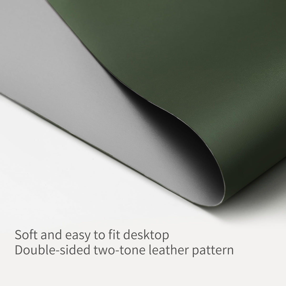 RENMTURE Double-Sided Two-Tone Faux Leather Desk mat Desktop Organization and Accessories Home and