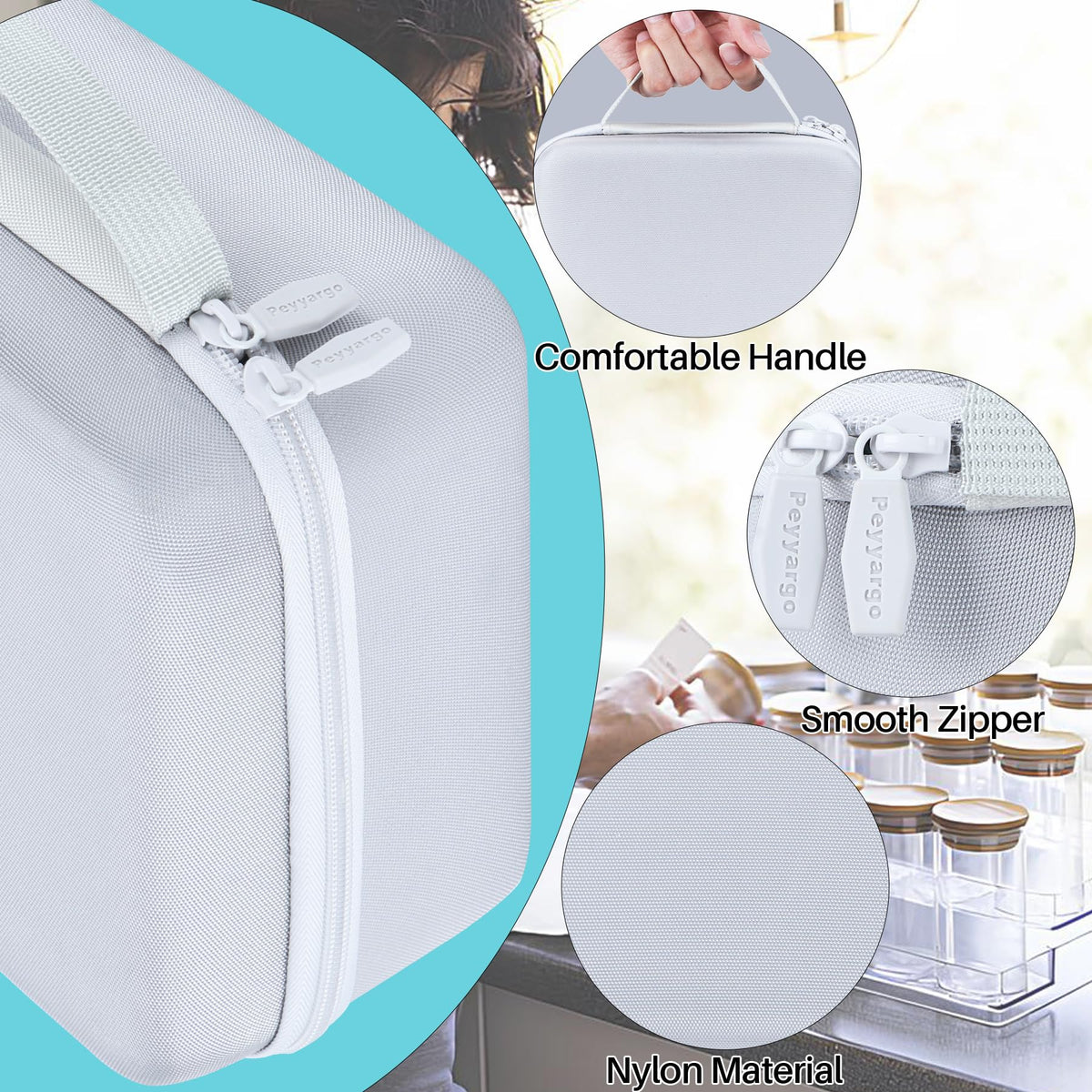 Peyyargo Case Compatible with Brother PT-N20 / PT-N25BT / PT-N25BTV3 Personal Desktop Label Maker