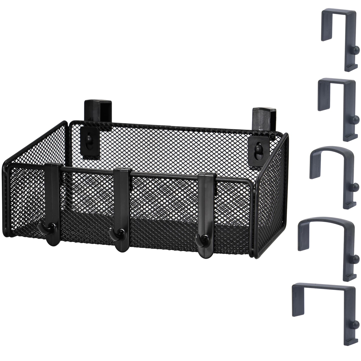 JDYOOMI Bedside Caddy Shelf Hanging Storage Basket for Bunk Bed, Office Cubical Walls, Baby Rails