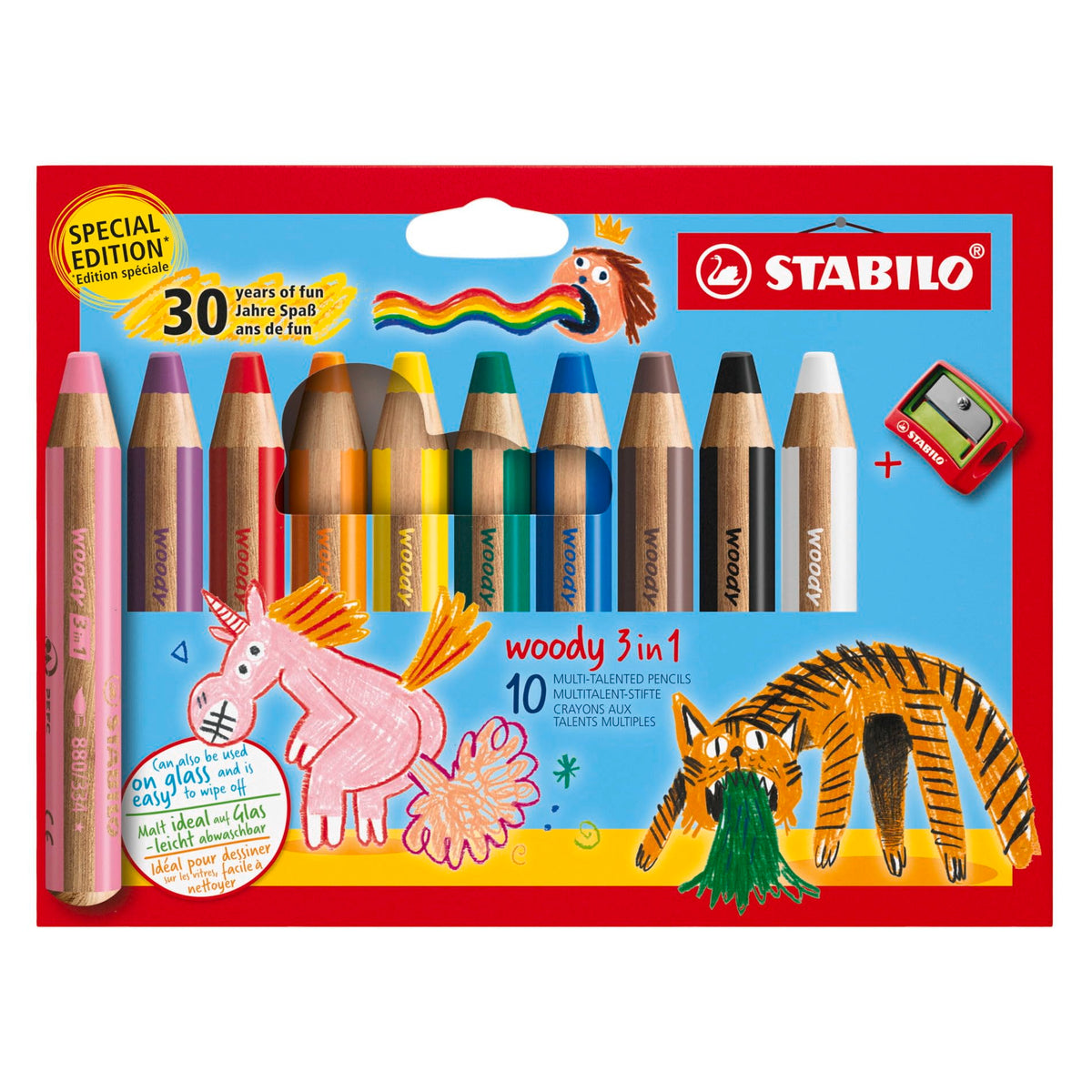 STABILO woody 3-in-1 - Multi-Talented Pencil