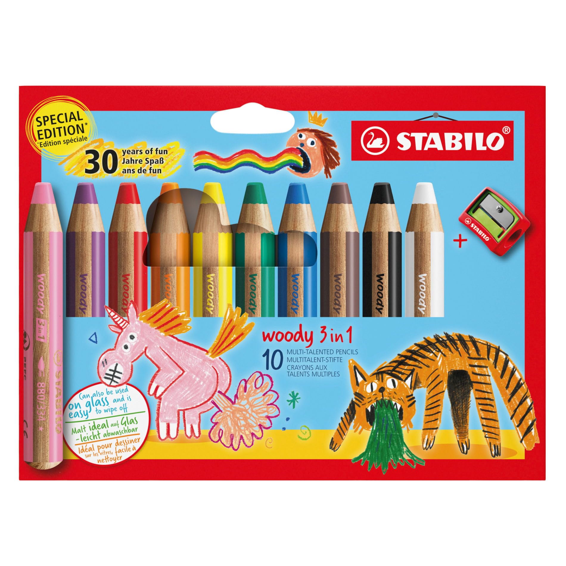 STABILO woody 3-in-1 - Multi-Talented Pencil