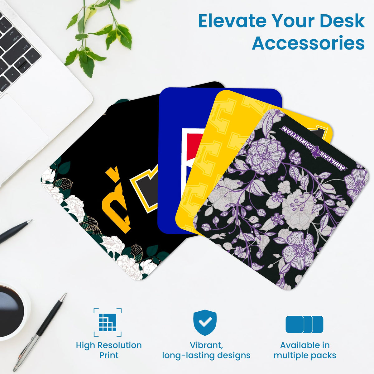 OTM Essentials University of Kentucky Standard Fabric Mouse Pad, Desk Accessories, Standard Fabric