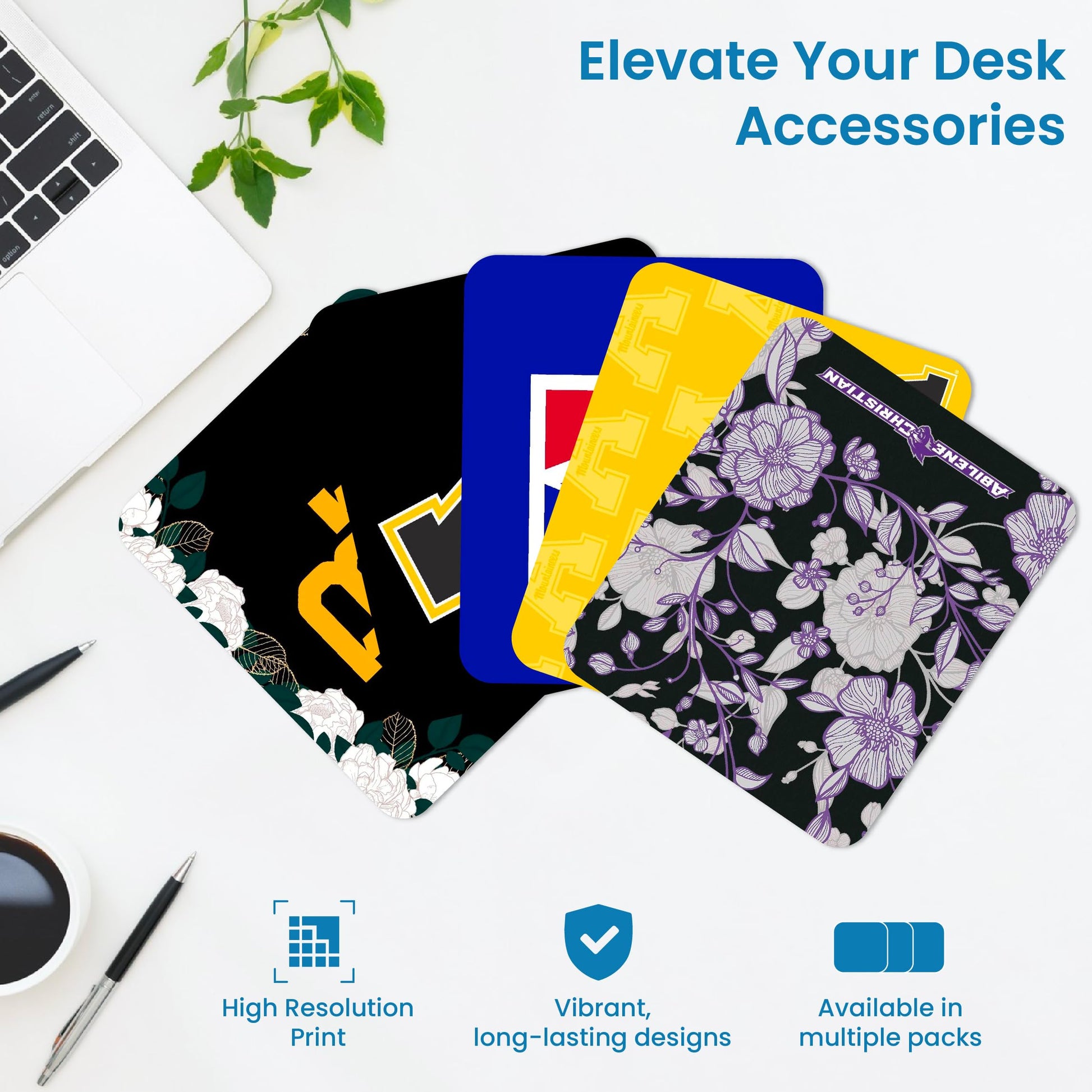OTM Essentials University of Kentucky Standard Fabric Mouse Pad, Desk Accessories, Standard Fabric