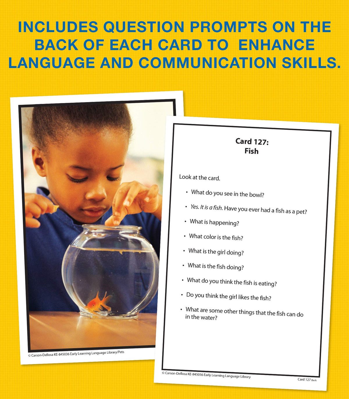 Key Education Early Learning Language Library Flash Cards, Speech Therapy