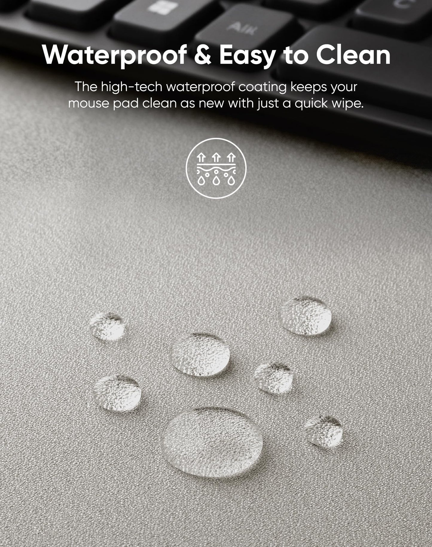 Reniteco Waterproof Large Office & Gaming Mouse Pad, 31.5" x 11.8" x 0.12"