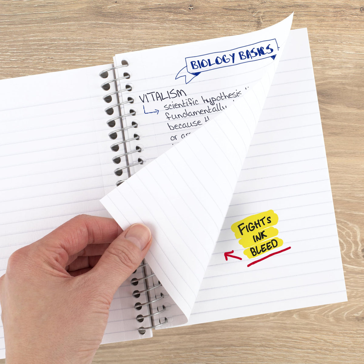 Five Star Spiral Notebook, 1 Subject, College Ruled Paper, 4-3/8" x 7", Small Size, 80 Sheets