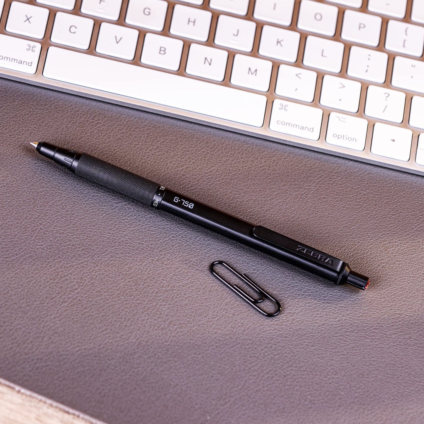 Zebra Pen STEEL G-750 & M-701 Retractable Pen and Pencil Gift Set, 2-Pack