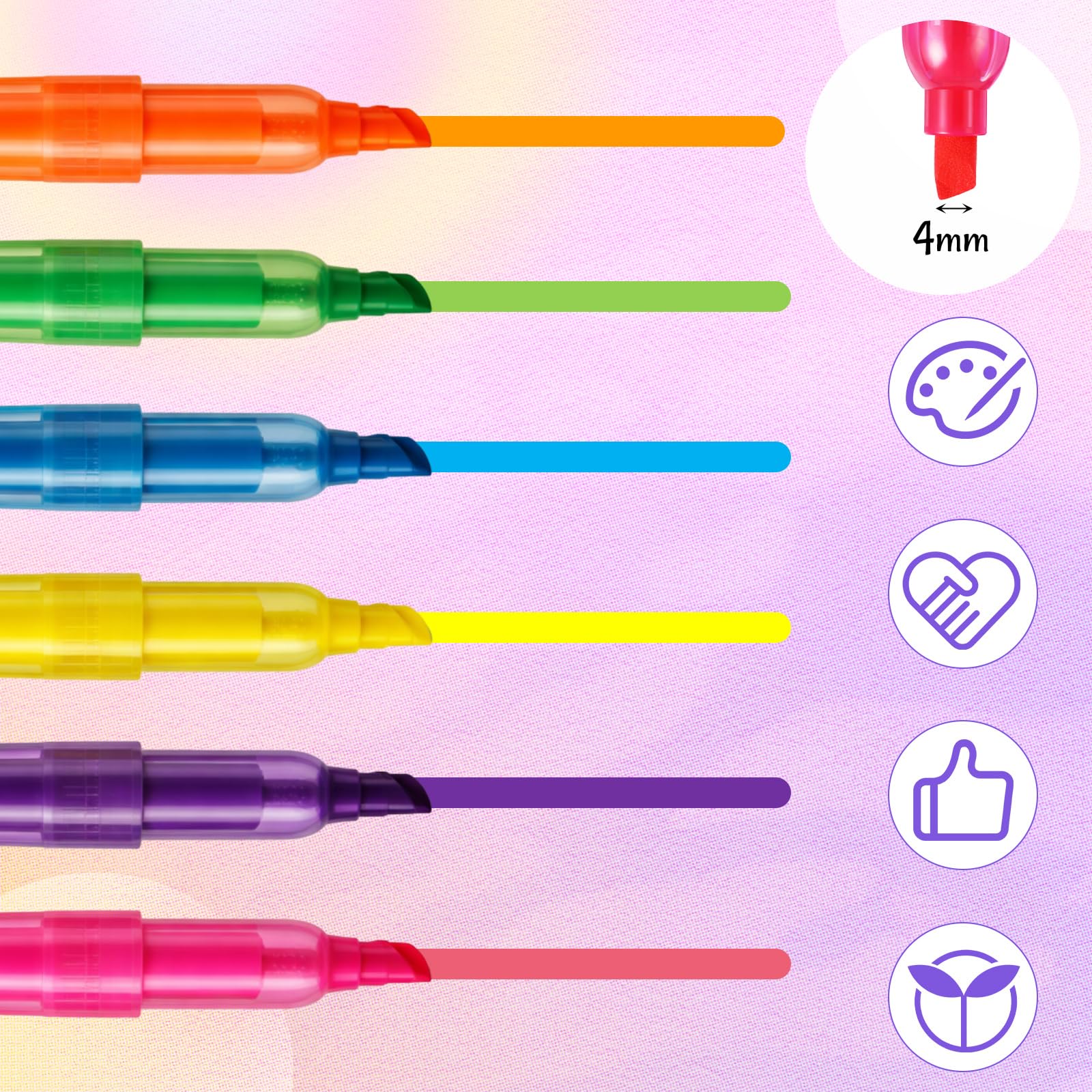 Chinco 60 Pcs Christmas Nurse Gift Set Badge Accessories,Bright Color