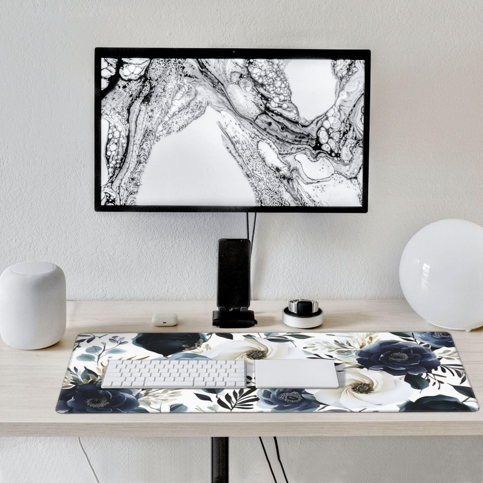 35.4 x 15.7 in, XXL Large Mouse Pad for Desk, Extended Keyboard Mouse Mat for Computer Office, Big