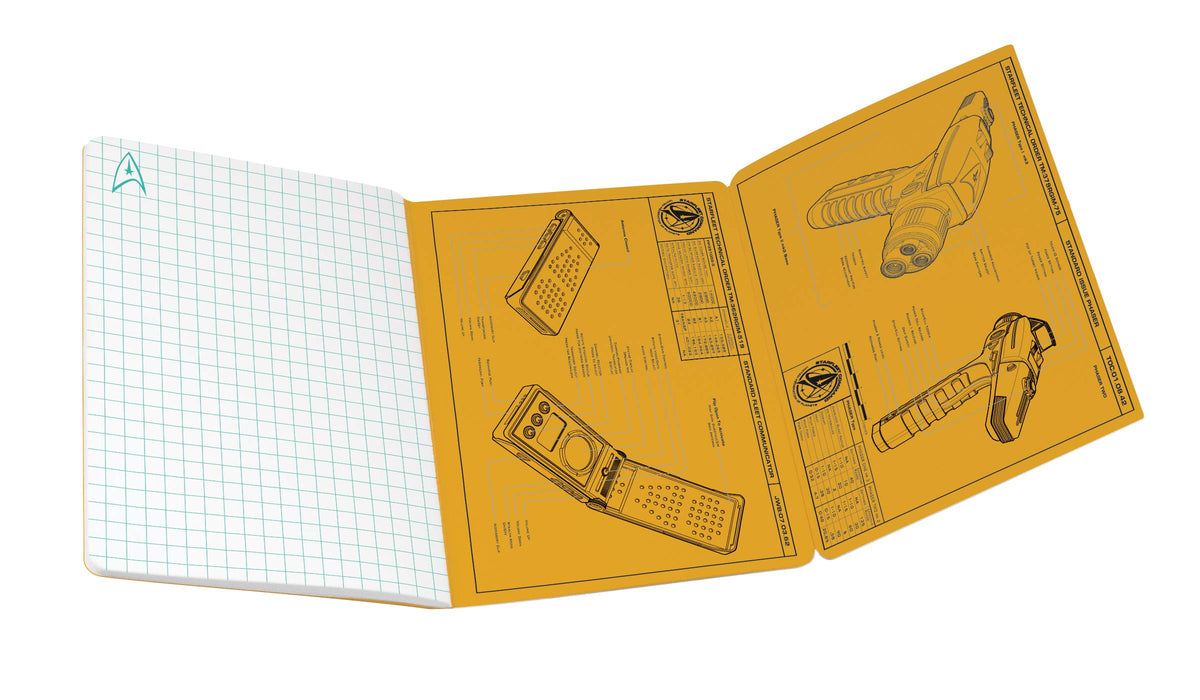 Star Trek Engineering Notebook - Passport Sized Mini Notebook