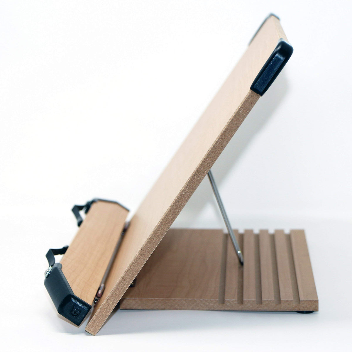 A+ Book Stand BS2500 Large 16x10.5 Portable Adjustable Foldable Bookstand Holder for Reading Hands