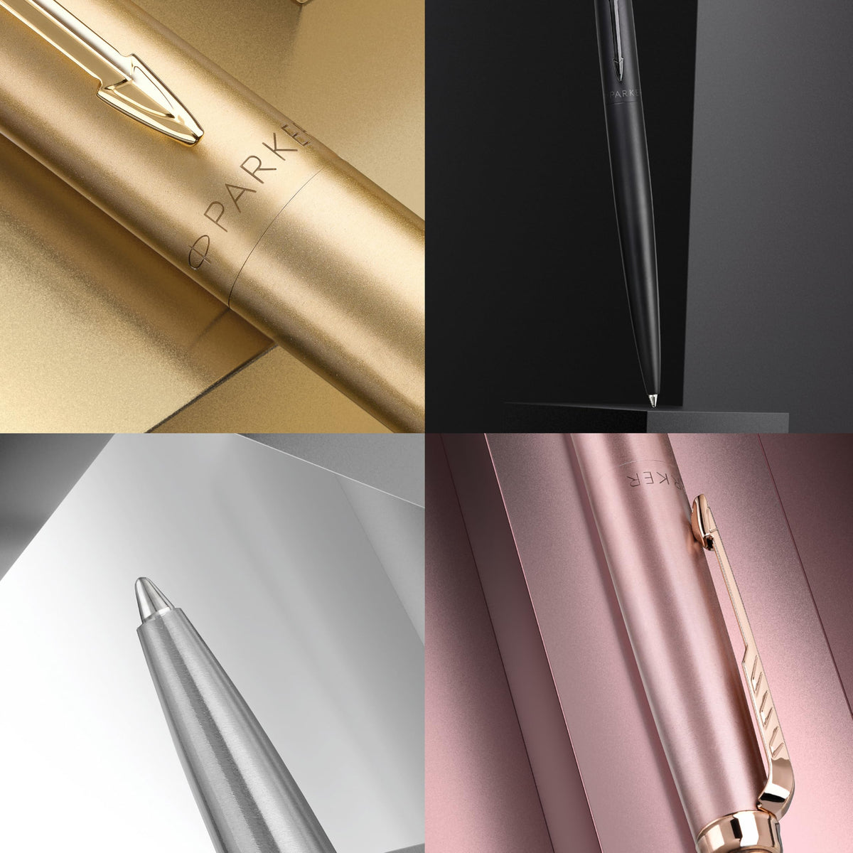 Parker Jotter XL Ballpoint Pen | Monochrome Matte Gold | Medium Point | Blue Ink | Gift Box