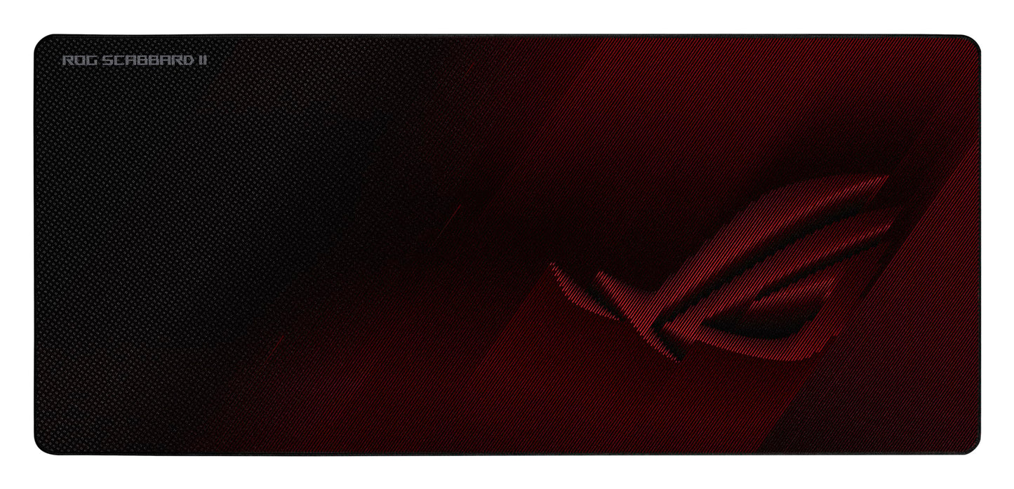 ASUS ROG Scabbard II Extended Gaming Mouse Pad – 35.4” x 15.7” (Extended/XXL Size), Smooth Glide