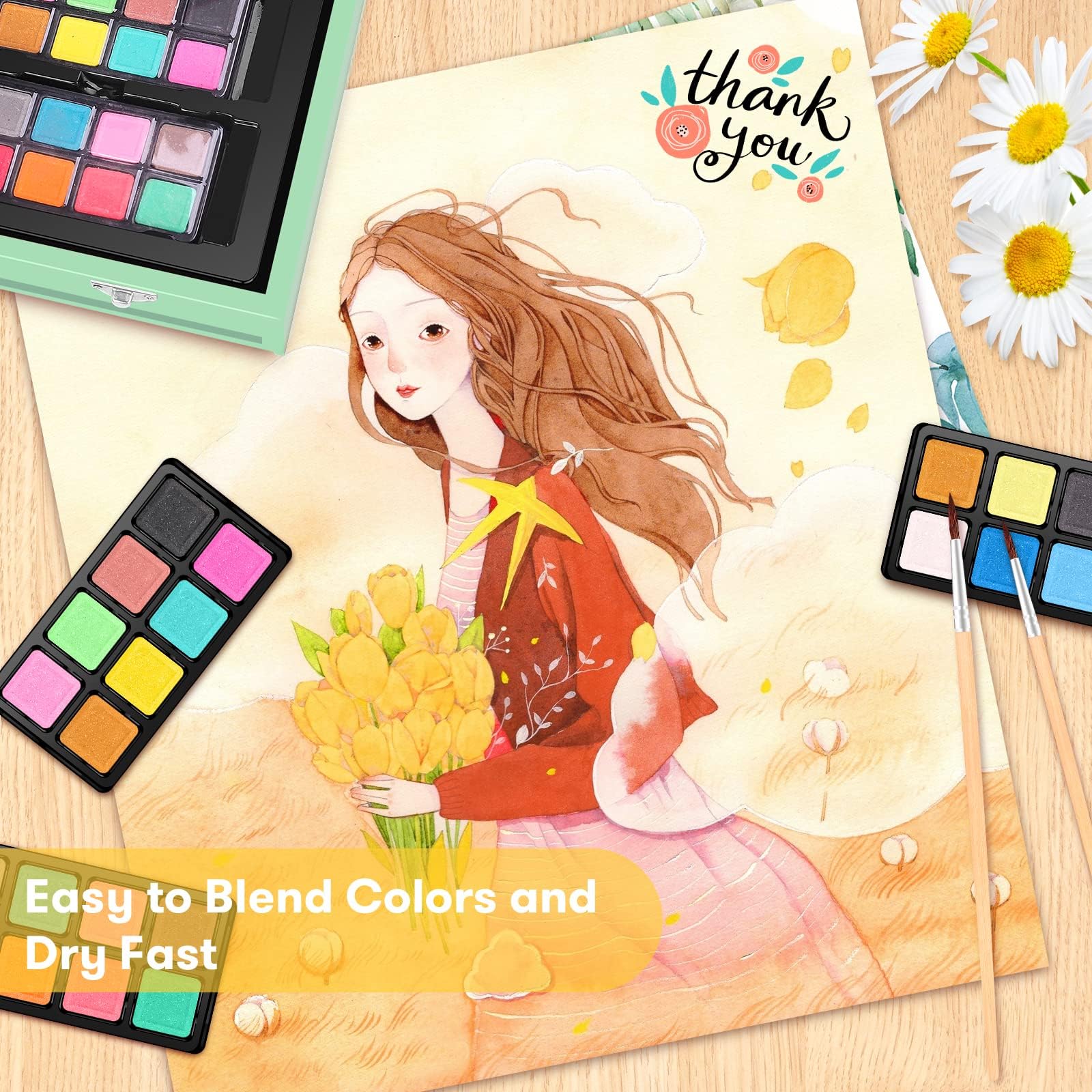 iBayam 150-Pack Deluxe Art Set – Drawing, Painting & Coloring Kit