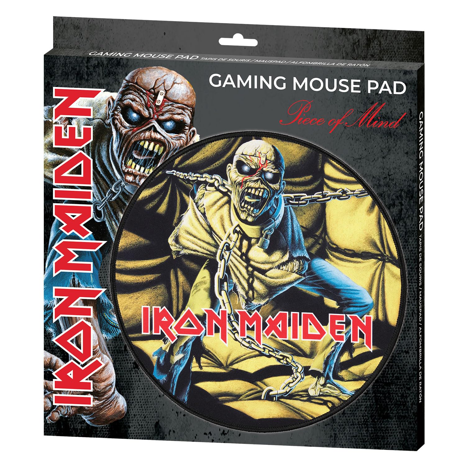 Subsoni Metal and Hard Rock Mouse - Anti-Slip Beaded Finish Mouse pad - Official License (Iron