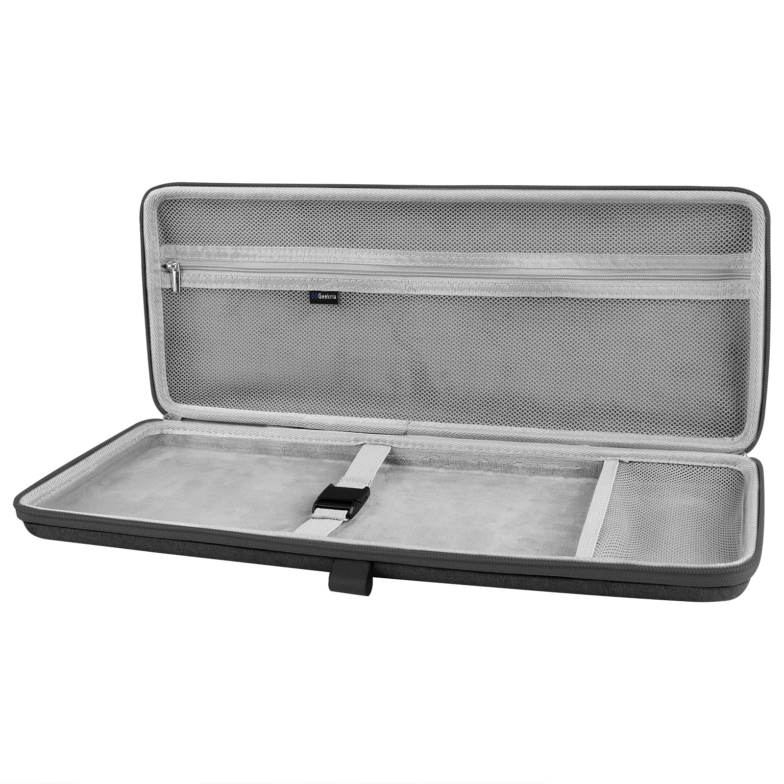 GEEKRIA 75% Keyboard Case, Hard Shell Travel Bag for Compact 84 Key Computer Mechanical Gaming