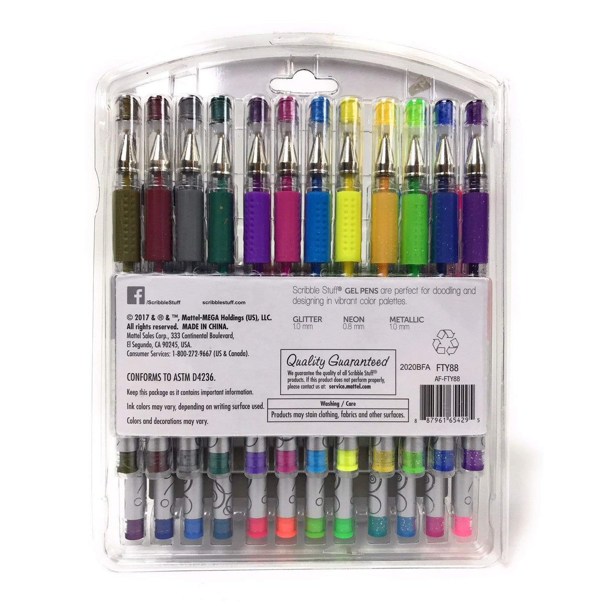 Scribble Stuff Gel Pens Gel Ink Rollerball Pen (FTY88)
