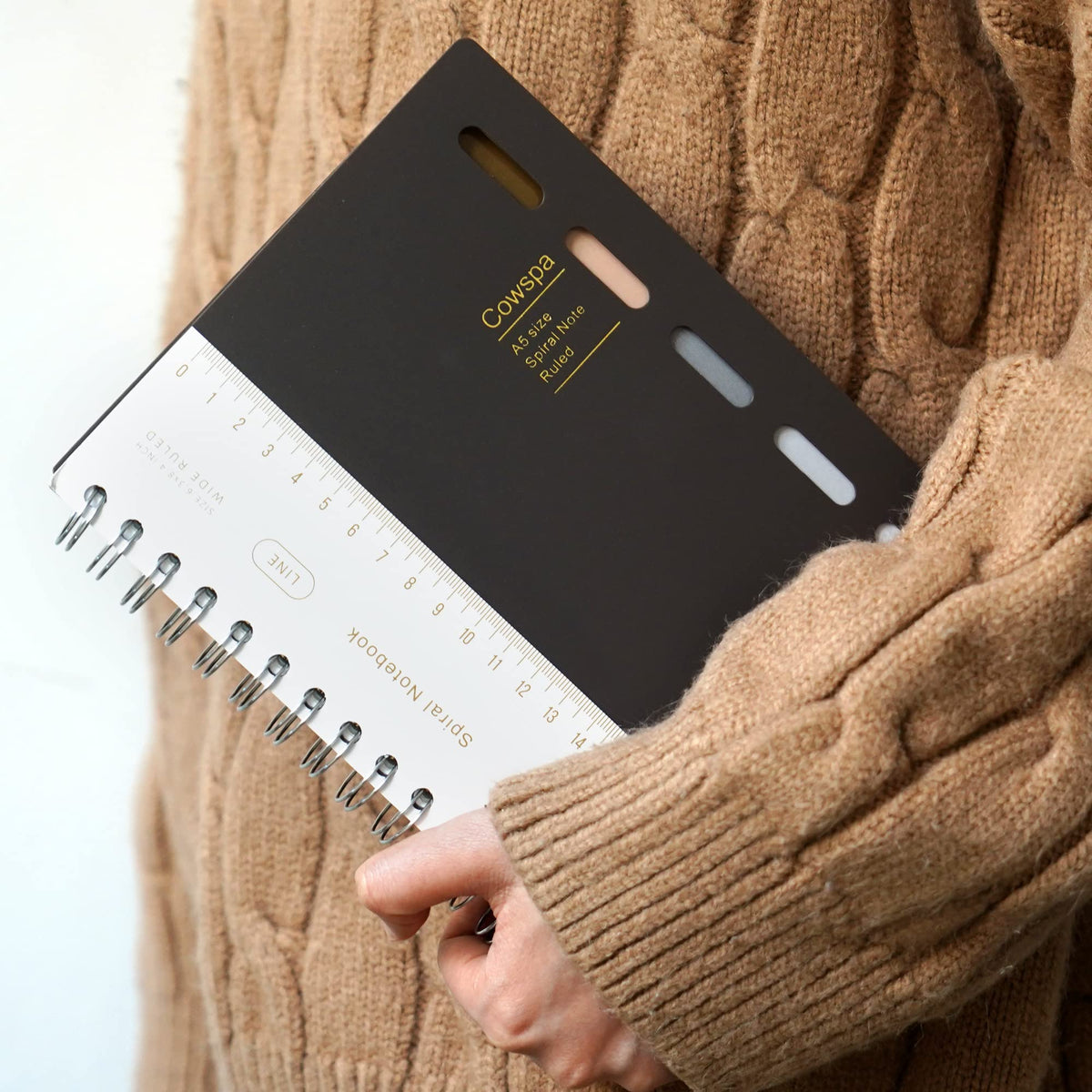 5 Subject Notebook Wide Ruled Spiral Bound Journal with Dividers 7"x 8.5"