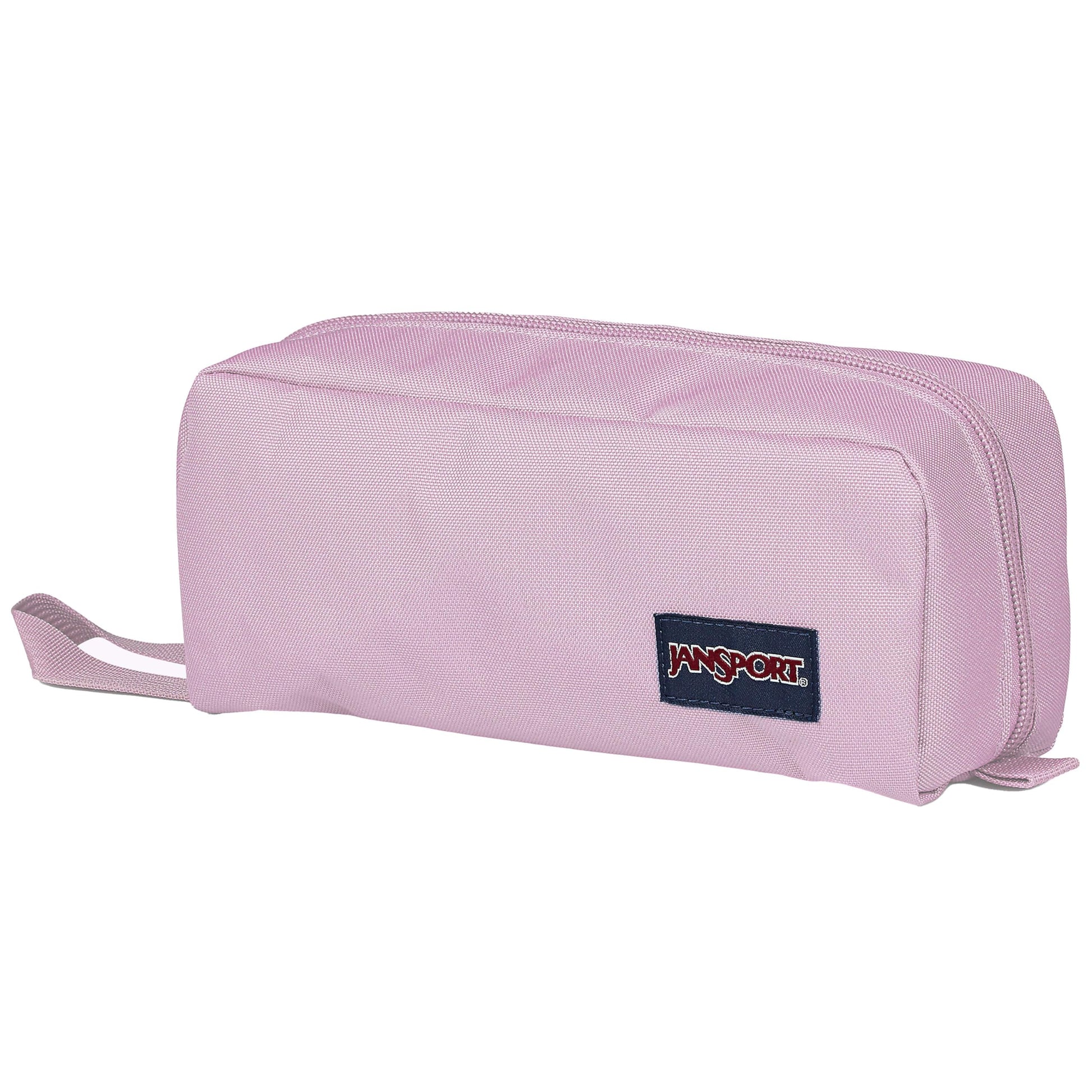 JanSport Perfect Pouch – Zippered Storage Case, Pink Ice
