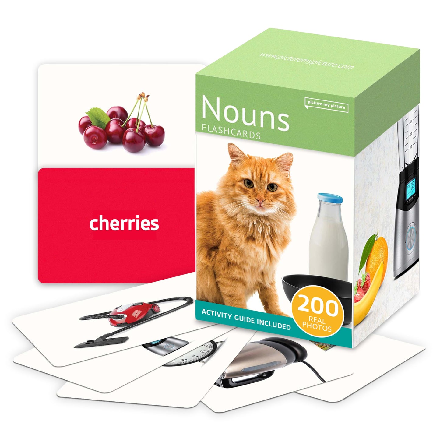 Picture My Picture Nouns ABA Therapy Materials, 200 Real Photos, Ages 3+