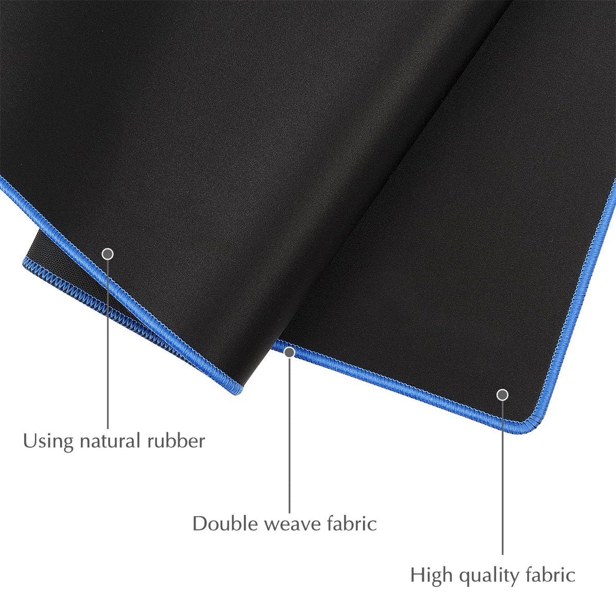 JIALONG Extended Gaming Mouse Pad Keyboard Desk Mat for Gaming & Office