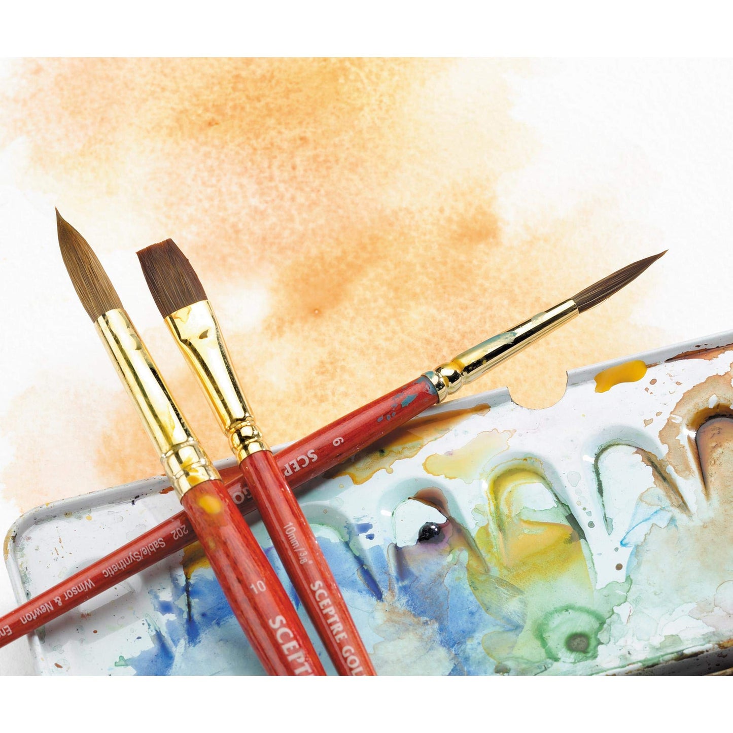 Winsor & Newton Sceptre Gold II Series 101 SH Brush - Round #16