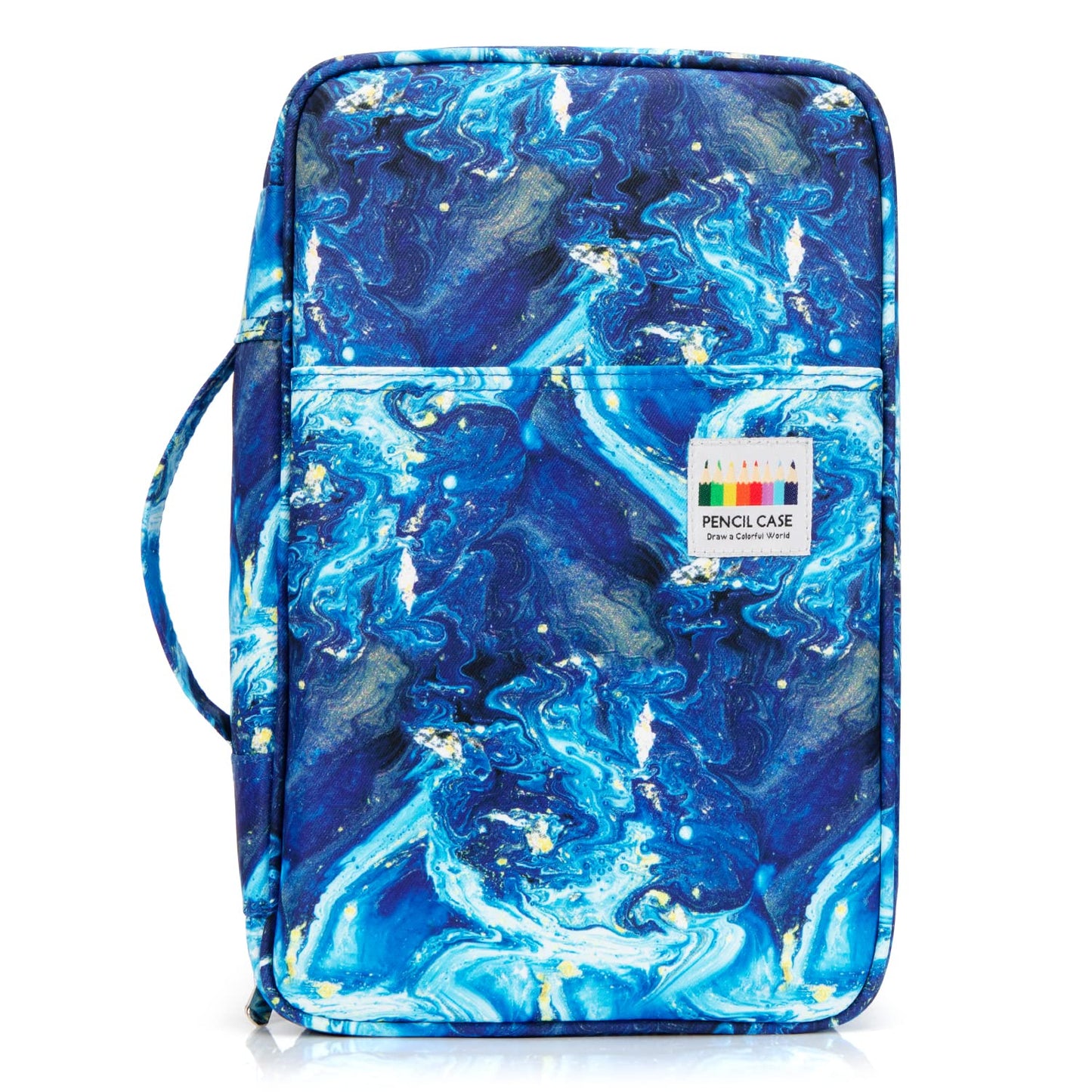 YOUSHARES Color Pencil Case 300 Slots - Oxford Colored Pencil Case with Zipper Holds 300 Colored