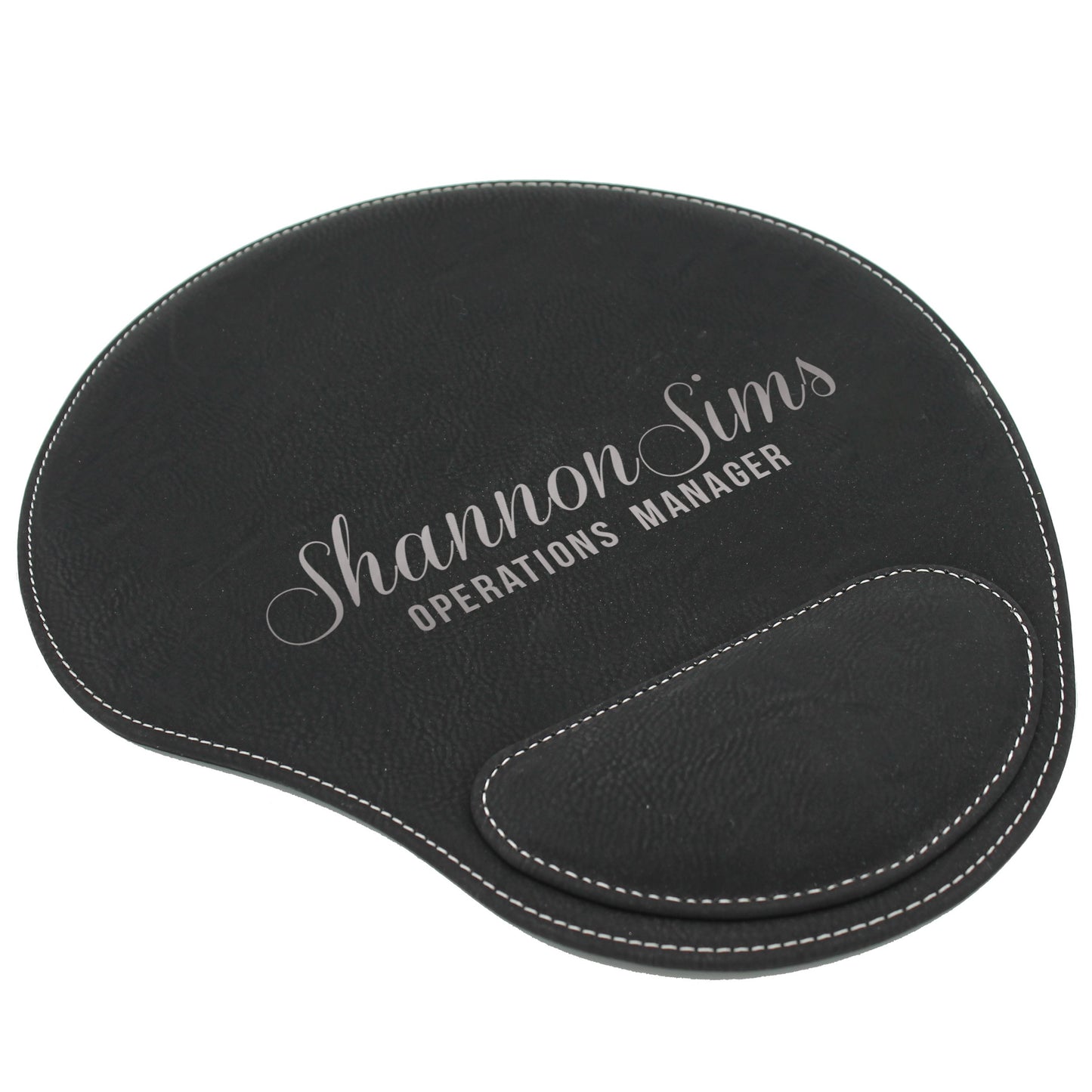 My Personal Memories Custom Engraved and Personalized Mouse Pad with Wrist Rest Desk Accessories