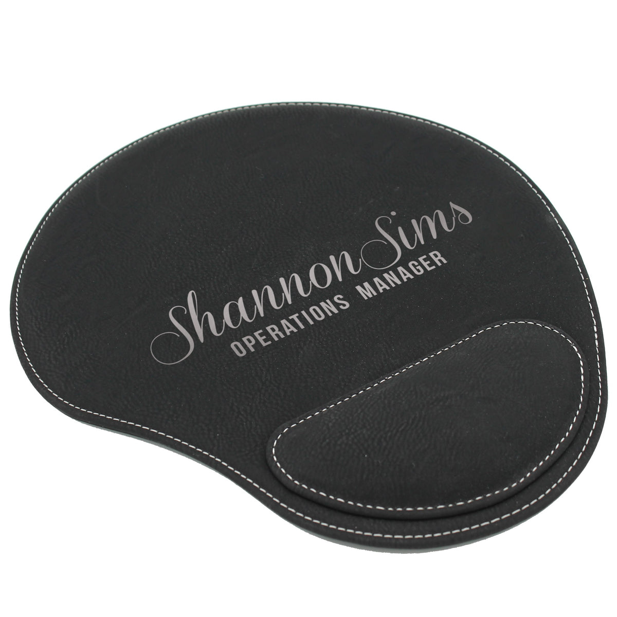 My Personal Memories Custom Engraved and Personalized Mouse Pad with Wrist Rest Desk Accessories