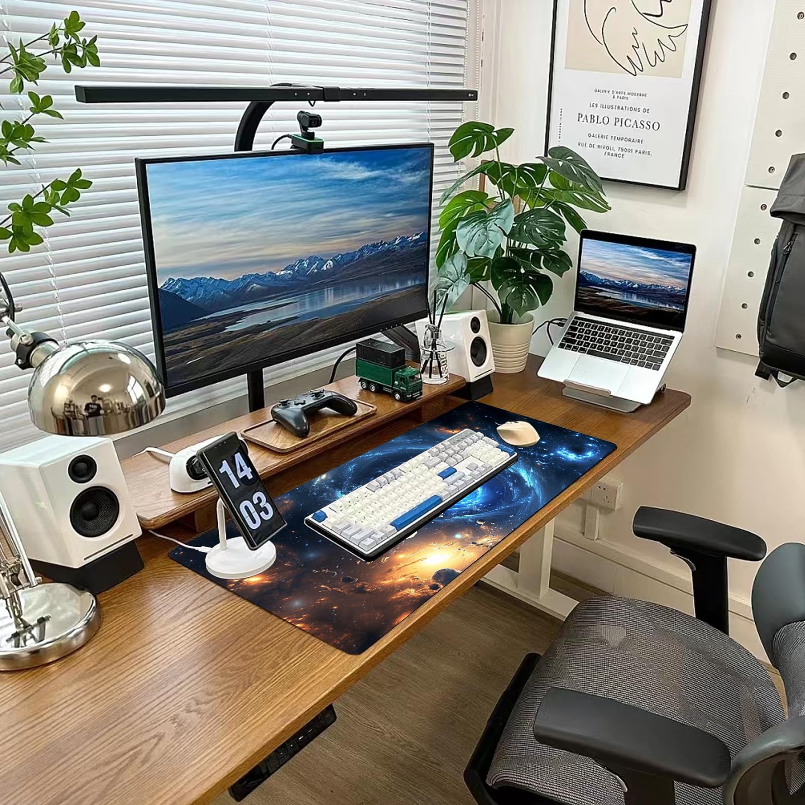 Gaming Mouse Pad Desk Pad XL Large Mouse Mat Keyboard Mat Office Desk Decor AccessoriesKeyboard Mat