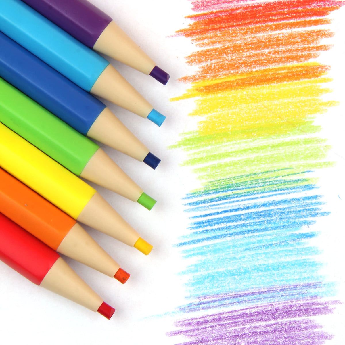 Mechanical Colored Pencils 2.6mm 24 Colors with Coded Refills (48PCS)