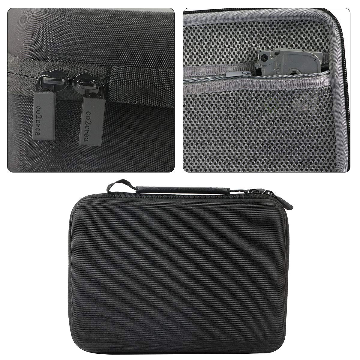 co2CREA Hard Case for Brother P-Touch Cube Plus Versatile Label Maker