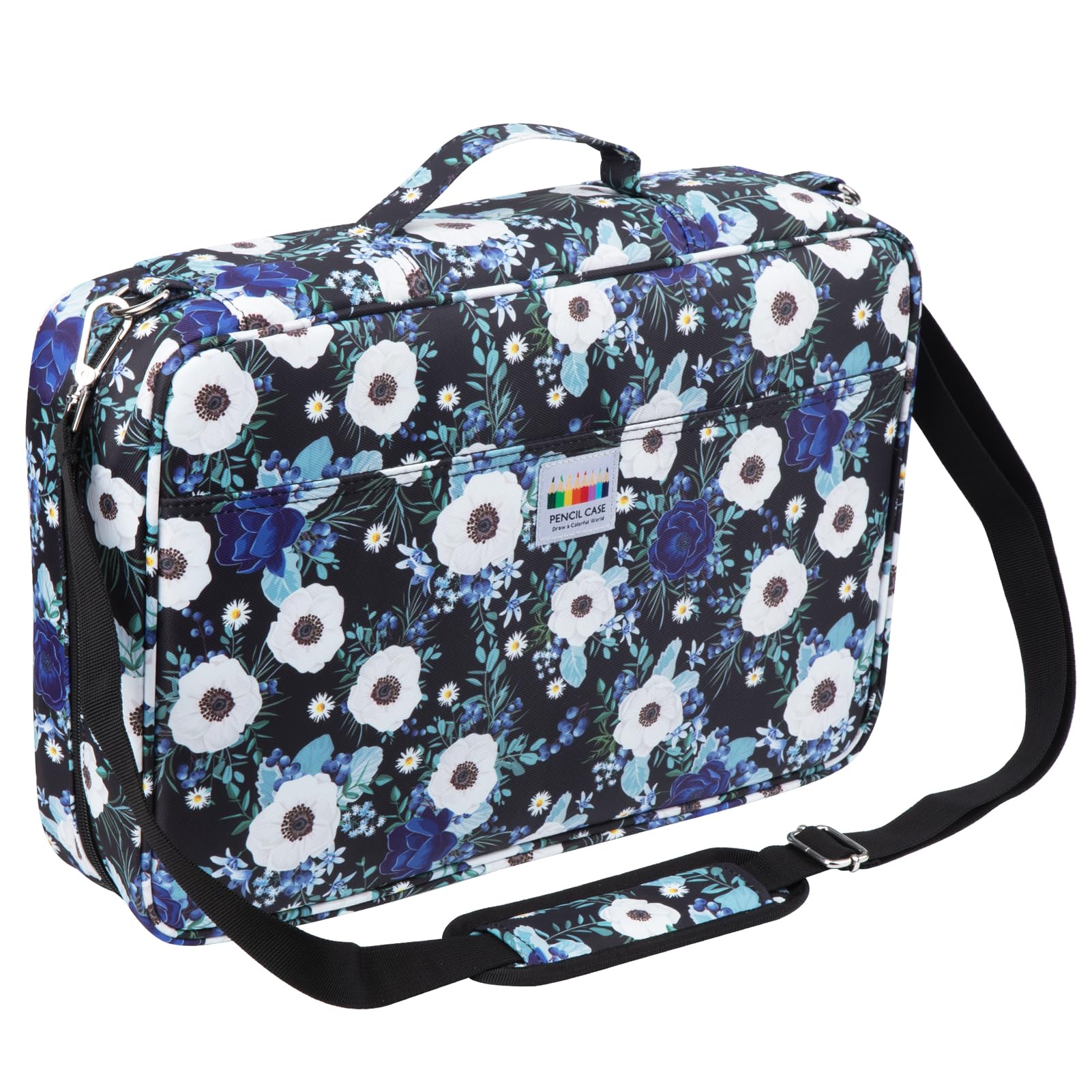 YOUSHARES Big Capacity Colored Pencil Case - 480 Slots large Pen Case Organizer with Multilayer